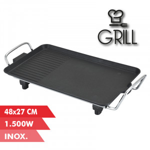 PLANCHA DE ASAR 48X27CM 1500W MUVIP