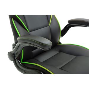 SILLA GAMING GM400 NEGRO/VERDE MUVIP - MV0126 (6)