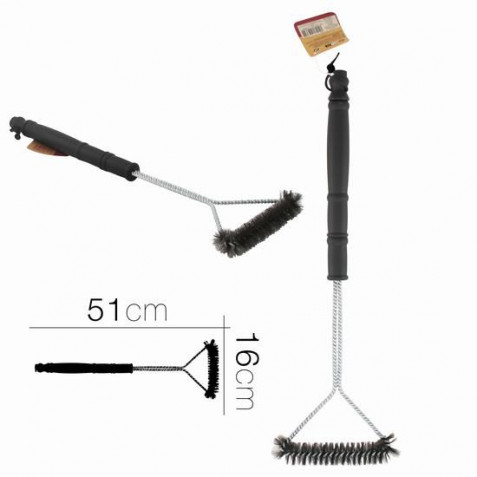 CEPILLO PARA LIMPIAR BARBACOAS 51CM