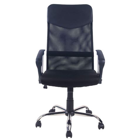 SILLA OFICINA OF100 NEGRO MUVIP - MV0131-1