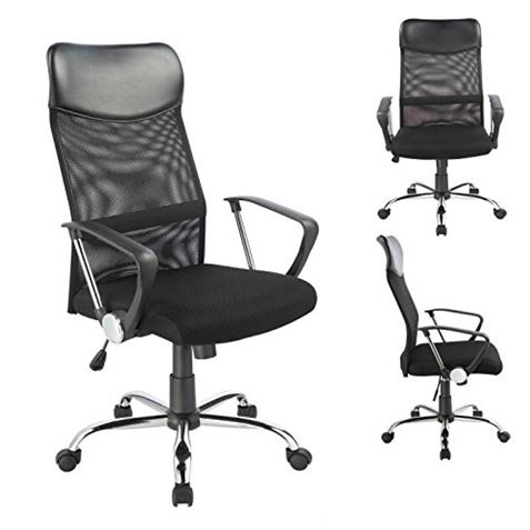 SILLA OFICINA OF100 NEGRO MUVIP - MV0131-5