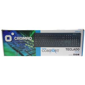 TECLADO CONFORT G660 GRIS CROMAD - CR0819-2 (1)