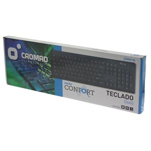 TECLADO CONFORT G660 GRIS CROMAD - CR0819-2 (3)