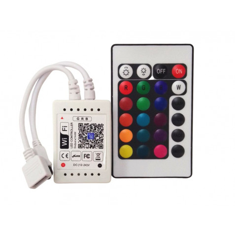 CONTROLADOR WIFI + MANDO TIRAS LED...