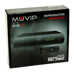 TDT HD REPRODUCTOR-GRABADOR DVB-T2 MUVIP - MV0101-3