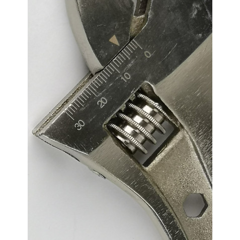 LLAVE INGLESA AJUSTABLE 12" MANGO...