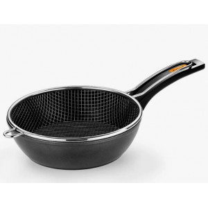 SARTEN CON CESTILLO 28CM FUEGO MONIX
