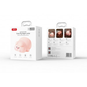 LAMPARA DE NOCHE INFANTIL SOFT PIG...