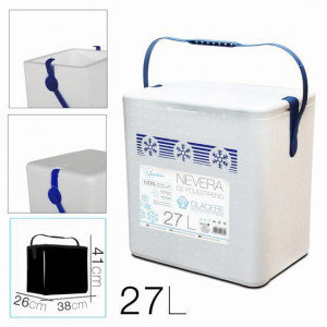 NEVERA DE POLIESTIRENO 27 LITROS CON...