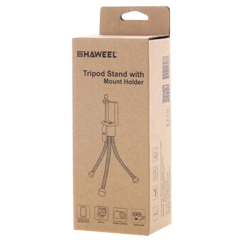 Tripode Flexible Universal 5.5-8.0cm HAWEEL - HAW0011-2 Tripode Flexible Universal 5.5-8.0cm HAWEEL - HAW0011-2