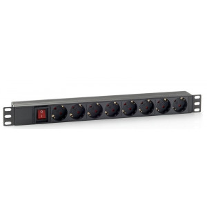 REGLETA PDU RACK 19" 8 TOMAS +...