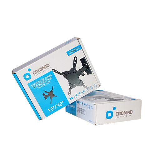 SOPORTE CON BRAZO TV 13"-42" UNA EXTENSION CROMAD - CR0531