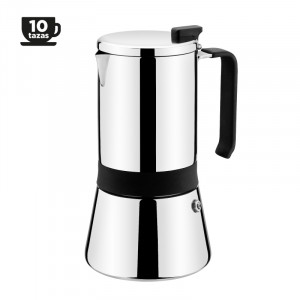 CAFETERA 10 TAZAS INDUCCION ACERO...