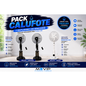 PACK NEBULIZADORES MUVIP