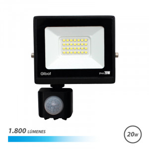 FOCO LED SERIE SLIM 20W CON SENSOR |...