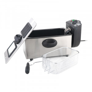 FREIDORA 3 LITROS INOXIDABLE 2000W...