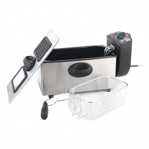 FREIDORA 3 LITROS INOXIDABLE 2000W...
