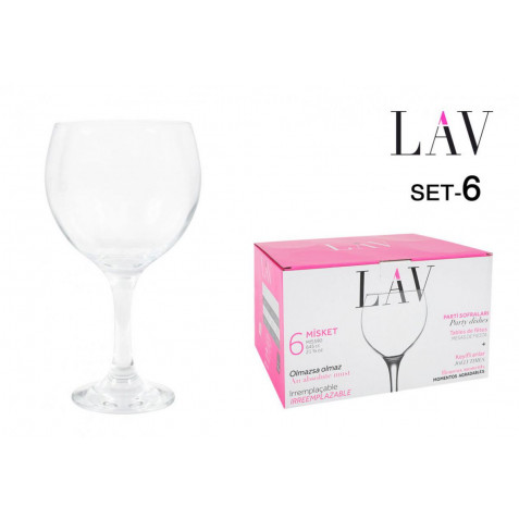 SET 6 COPAS DE COMBINADOS 645CC LAV