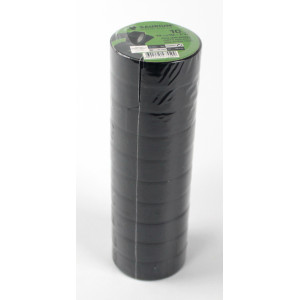 CINTA AISLANTE 10 PCS 10MX19MM NEGRA...