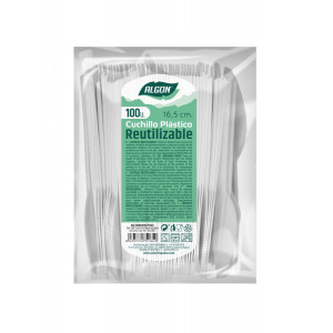 PACK 100 CUCHILLOS PLASTICOS...