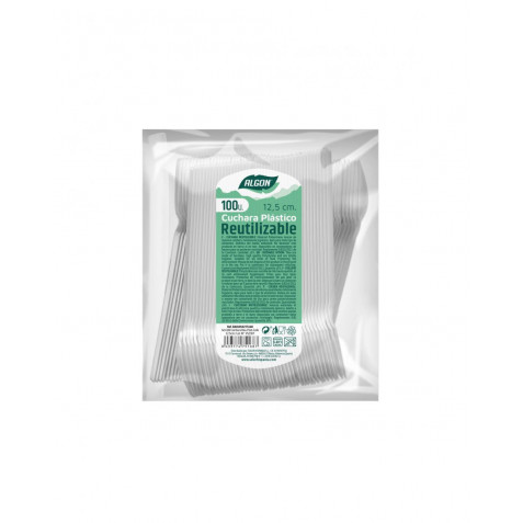 PACK 100 CUCHARAS POSTRE PLASTICAS...
