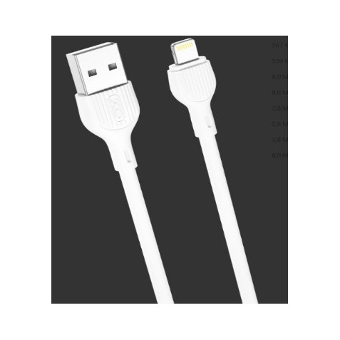 CABLE 2.1A USB A LIGTHNING 2 METROS...