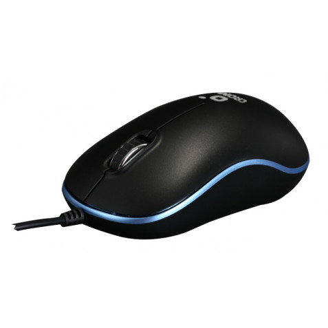 RATON X51 USB 2.0 NEGRO/AZUL CROMAD