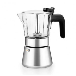 CAFETERA ITALIANA ACERO INOXIDABLE 4...
