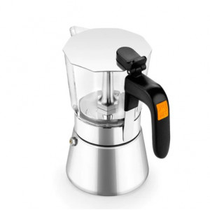 CAFETERA ITALIANA ACERO INOXIDABLE 4...