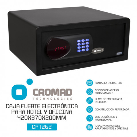 CAJA FUERTE ELECTRÓNICA PARA HOTEL Y...