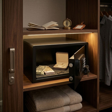 CAJA FUERTE ELECTRÓNICA PARA HOTEL Y...