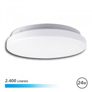 APLIQUE LED TECHO REDONDO 24W LUZ...