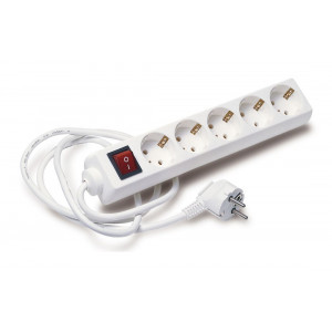 BASE MULTIPLE 5 TOMAS CON INTERRUPTOR...