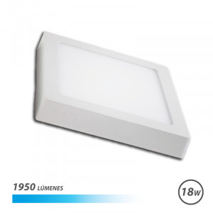 DOWNLIGHT CUADRADO SOBRE PARED LED...