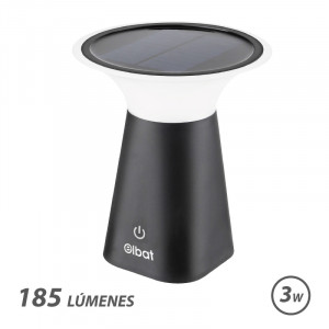LAMPARA SOLAR RECARGABLE 3W 185LM ELBAT