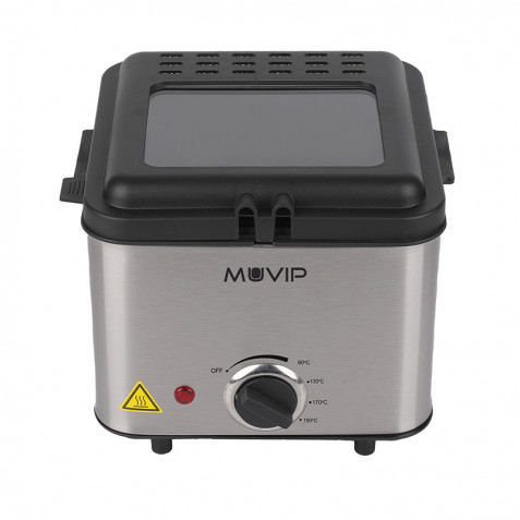 FREIDORA 1.5 LITROS INOXIDABLE 1000W...