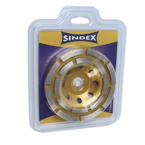 DISCO DE PULIDO DE DIAMANTE 115MM SINDEX - 85427-2