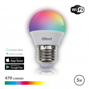 BOMBILLA LED SMART WIFI ESFERICA G45...