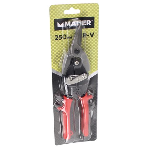 TIJERA CORTA CHAPA DERECHA 250MM CRV MADER - 61283-2