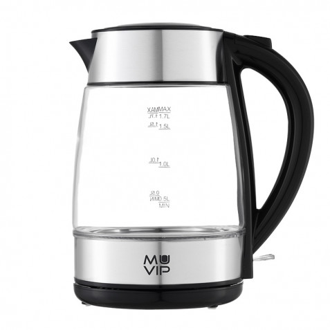 HERVIDOR DE AGUA CRISTAL INOX 1.7...