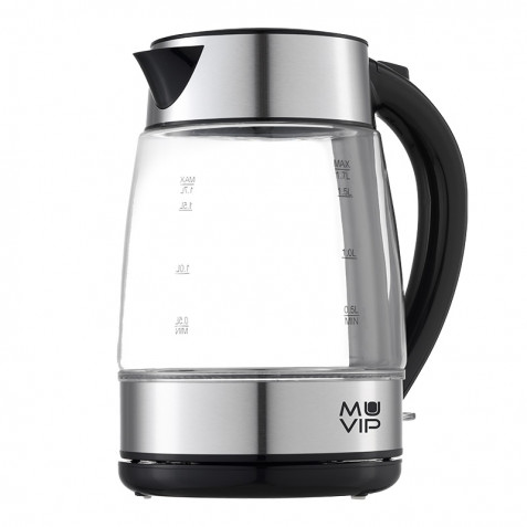 HERVIDOR DE AGUA CRISTAL INOX 1.7...