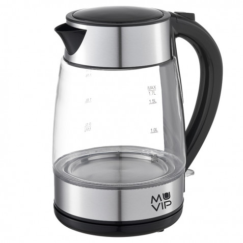 HERVIDOR DE AGUA CRISTAL INOX 1.7...