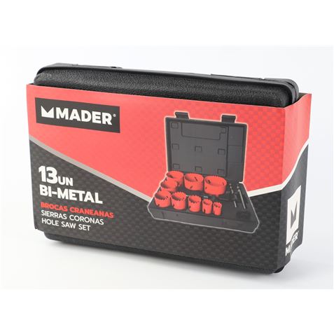 JUEGO 13 PCS CORONAS BI-METAL MADER - 63421-1