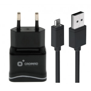 PACK CARGADOR CORRIENTE 2.1A + CABLE...