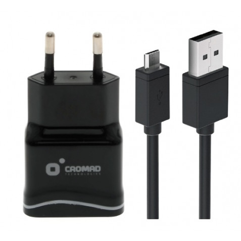 PACK CARGADOR CORRIENTE 2.1A + CABLE...