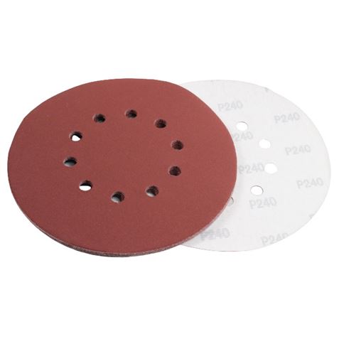 PACK 10 LIJAS GR240 VELCRO PARA MODELO 63184 MADER - 63197-1