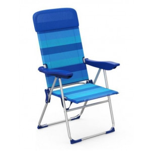 SILLA PLEGABLE 5 POSICIONES ALUMINIO...