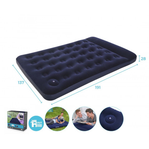 COLCHON CAMPING 191X137X28 2 PLAZAS...