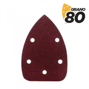 PACK 10 LIJAS GRANO 80 PARA LIJADORA...
