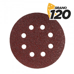 PACK 10 LIJAS CIRCULARES 125MM GRANO...